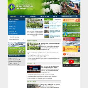 Mẫu web tin tức cơ quan nhà nước