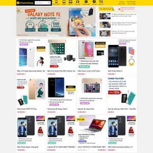 Theme WordPress giống thế giới di động 02