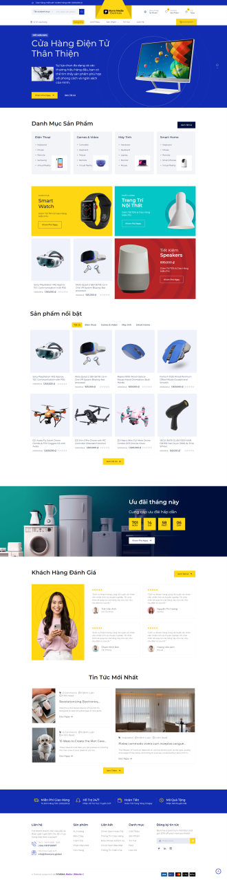 Mẫu website bán hàng đẹp - Giải pháp tối ưu cho doanh nghiệp thành công trong thời đại số